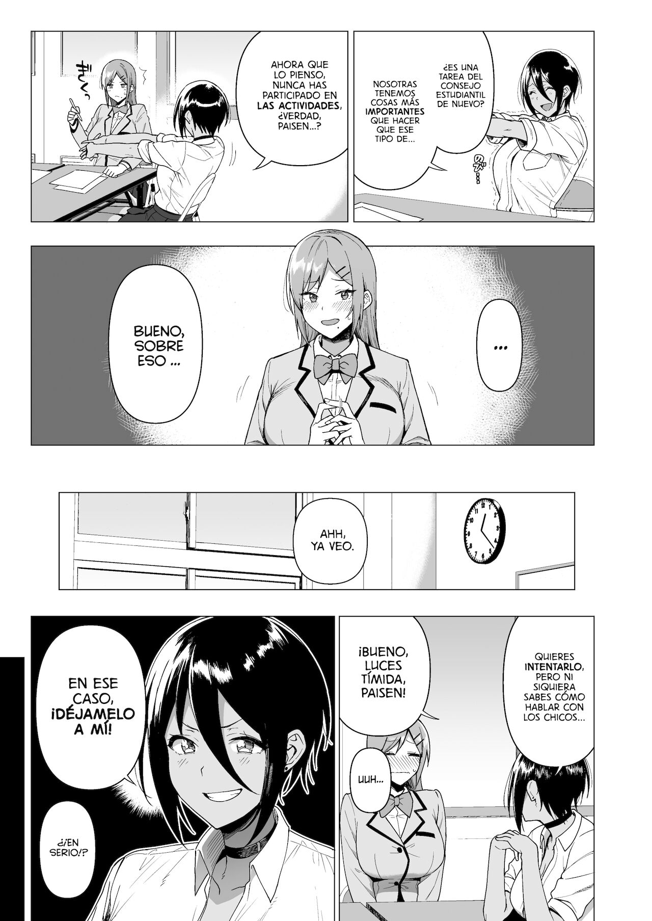 Fuuki Iin to Fuuzoku Katsudou Vol. 3 | Comité Disciplinario y Actividades de Servicio Sexual Vol. 3 page 9 full