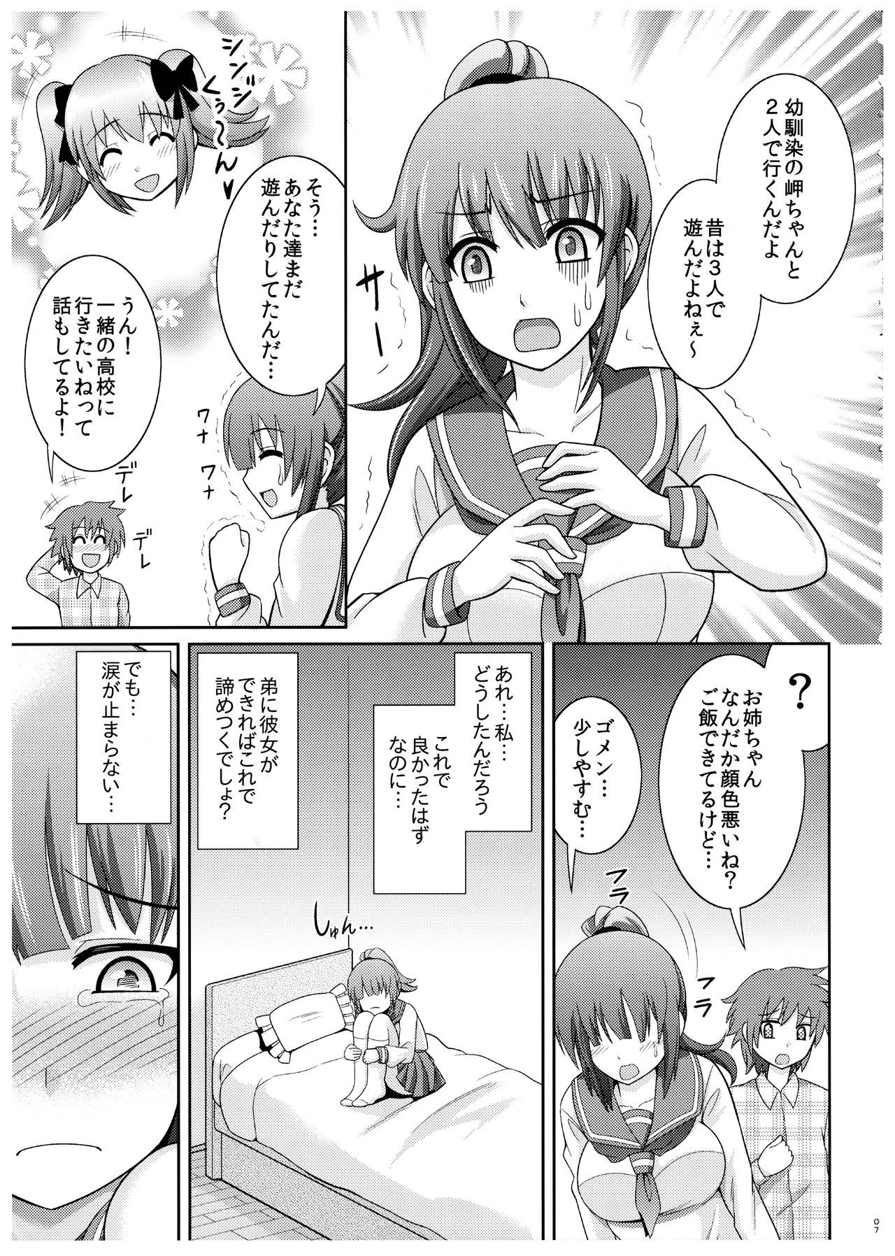Riko Oneechan no Shitto page 7 full
