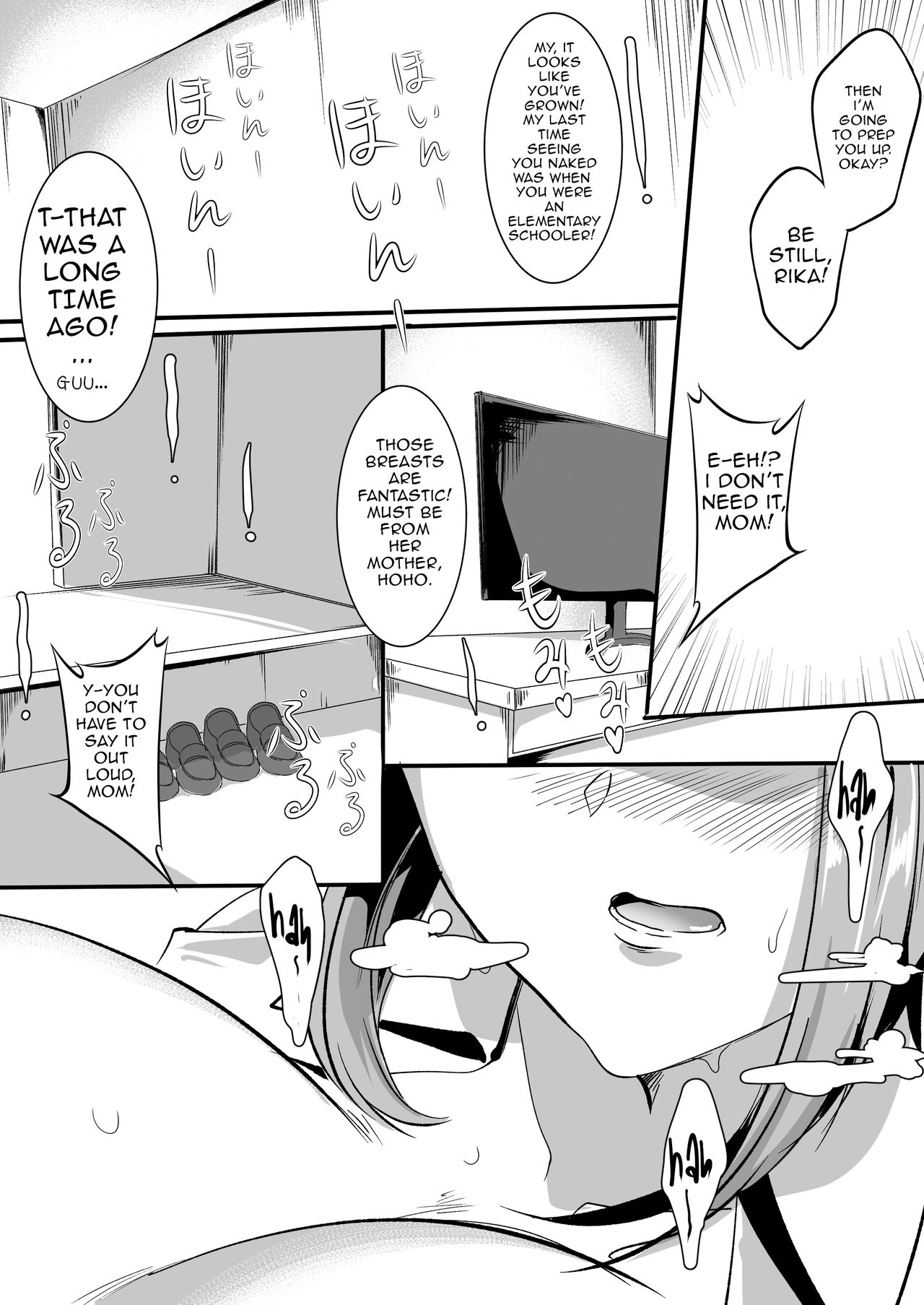 My Girlfriend Visit Goes Wrong H! ch.3 page 10 full