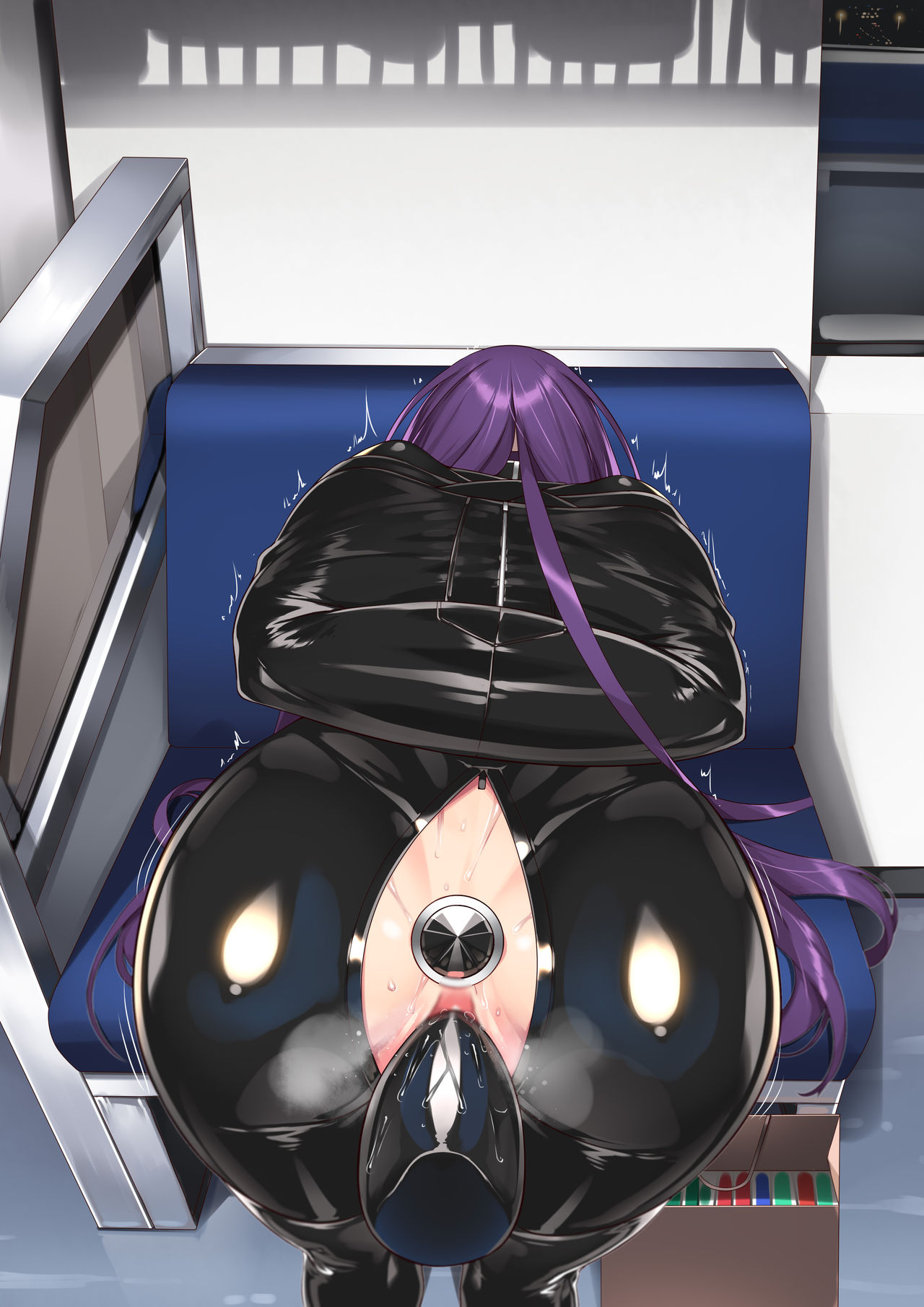 電車内に変なことを page 8 full