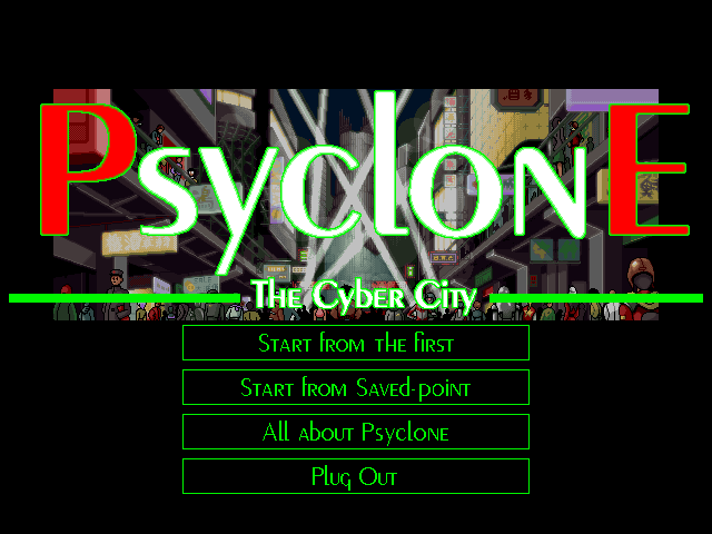 PsyclonE -The Cyber City- page 1 full