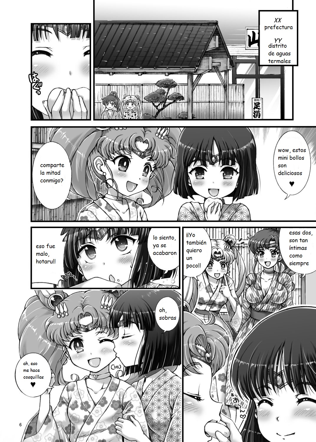 Sailor Delivery Health AS ~Shuujin Kanshi no Yu Hen~ page 6 full