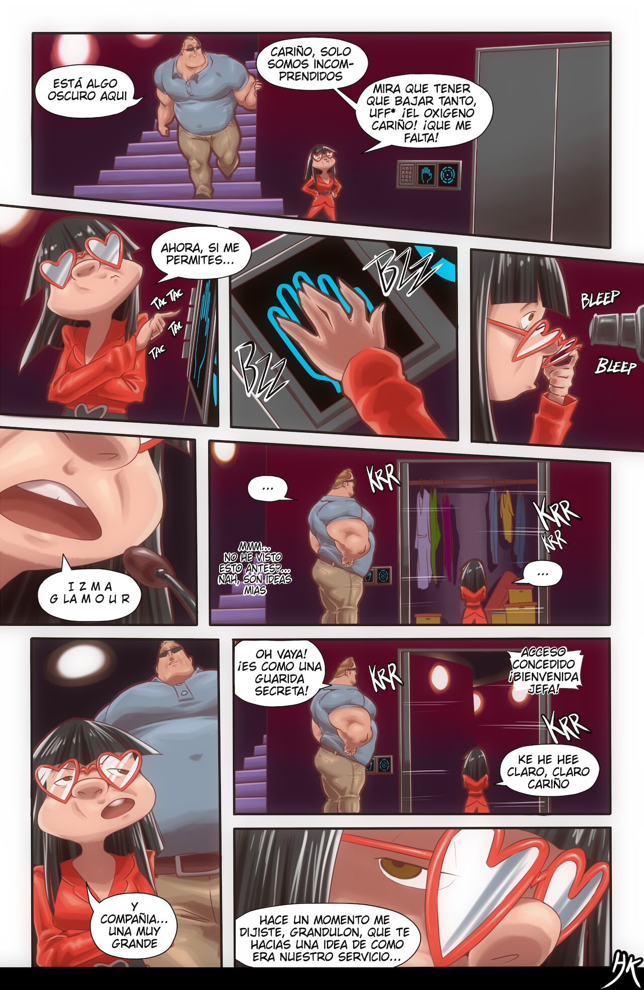 Helping Hand Full Comic ESP by ZombieHK page 7 full