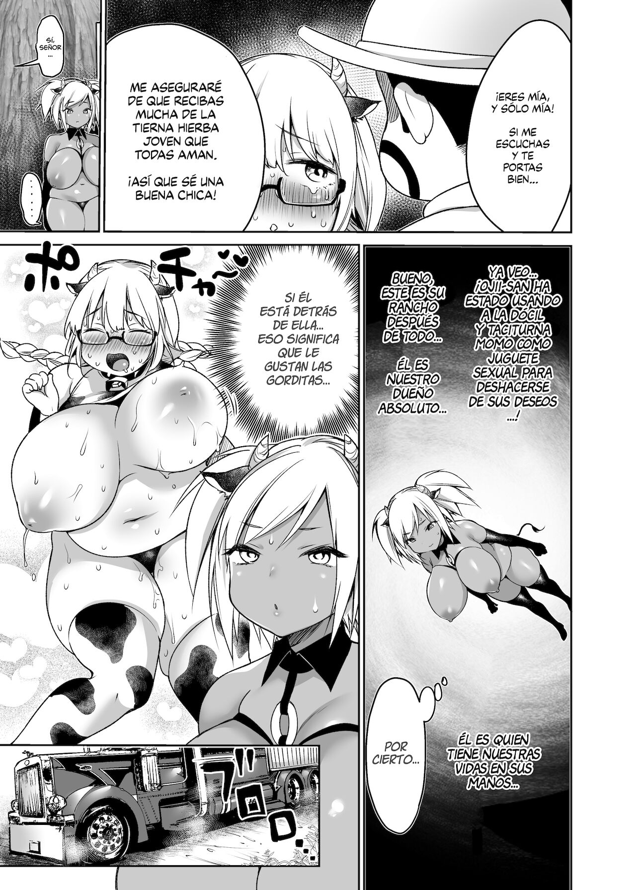 Makiba no Bonyuu Nikki ~Succubus Hen~ | La Vida Diaria del Rancho de Leche Materna ~Edición Súcubo~ page 7 full