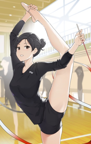 新体操サークル女子が関節可動域めいっぱい使ってHする話 cover