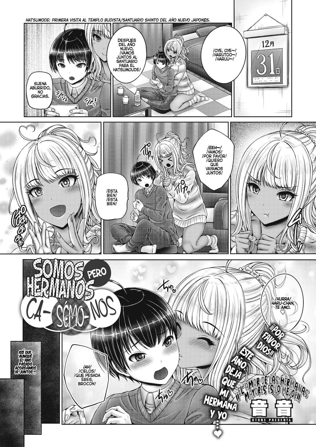Kyoudai de Enmusubi | Somos Hermanos Pero Casémonos page 1 full