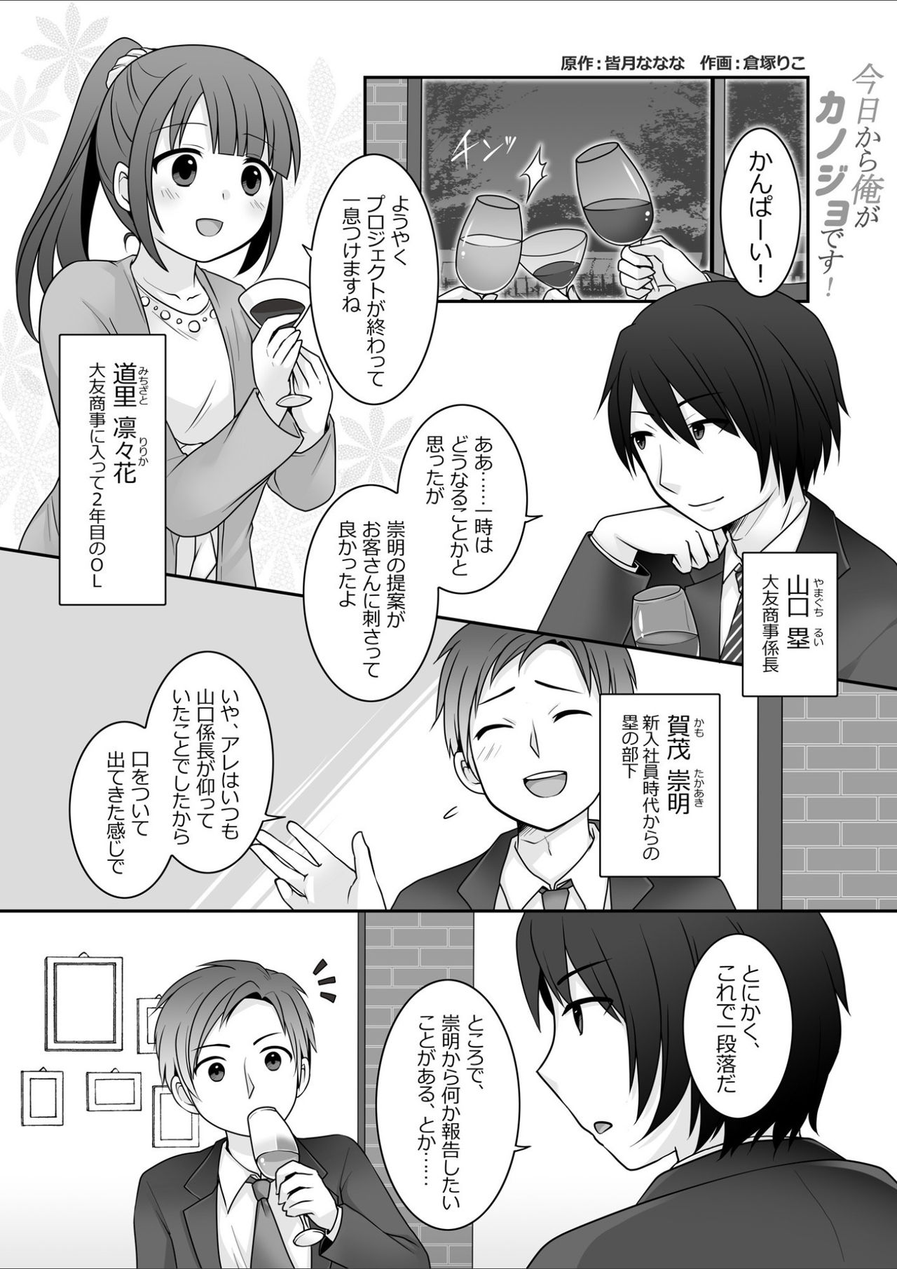Kyō kara ore ga kanojodesu! page 2 full