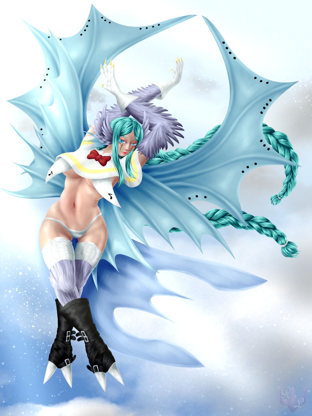 Reiko Lupus's Artwork - Digimon - Sirenmon page 2 full