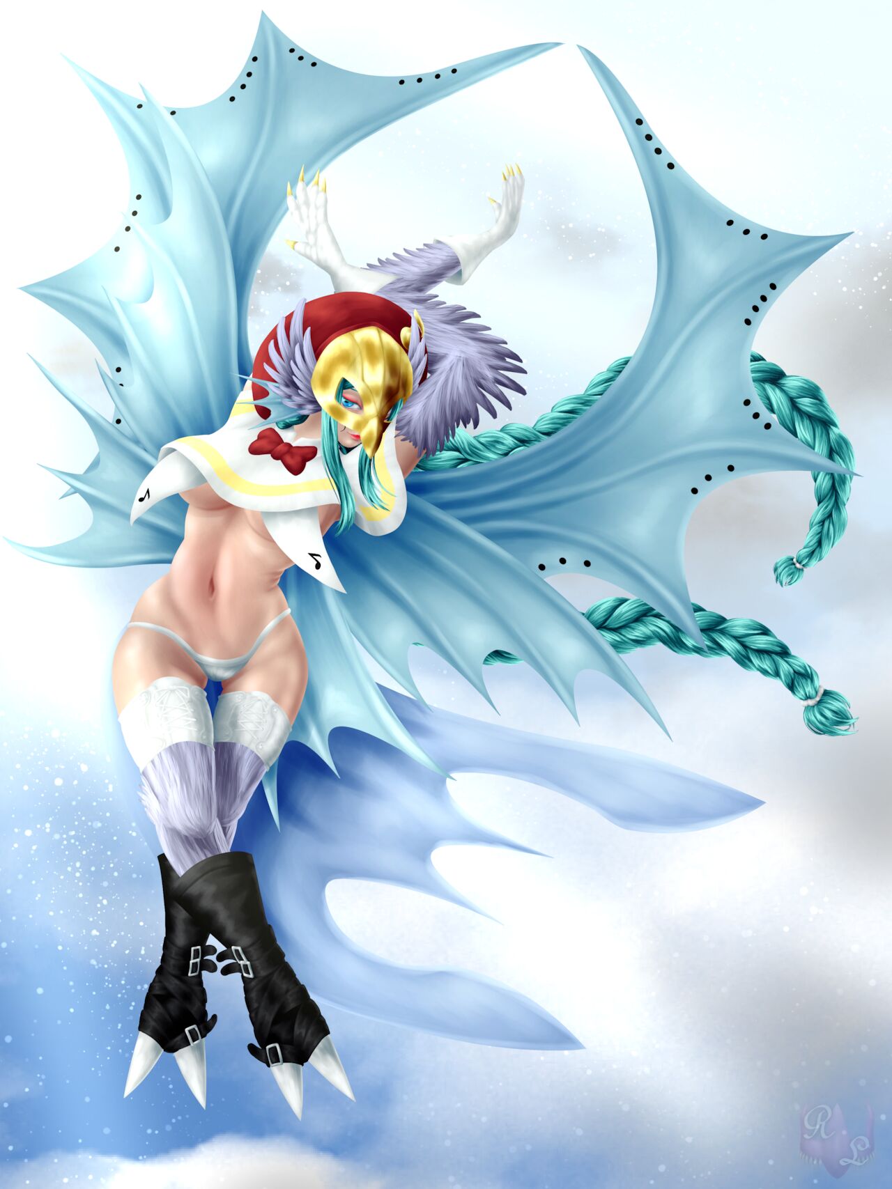 Reiko Lupus's Artwork - Digimon - Sirenmon page 3 full