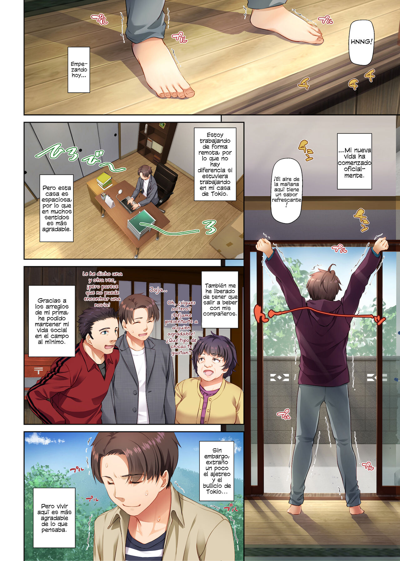 Inaka No Deaikei Gal Wa Kyonyuu Shojo!? | En el Campo las Chicas de la App de Citas Son Vírgenes Tetonas!? DLO-15 page 8 full