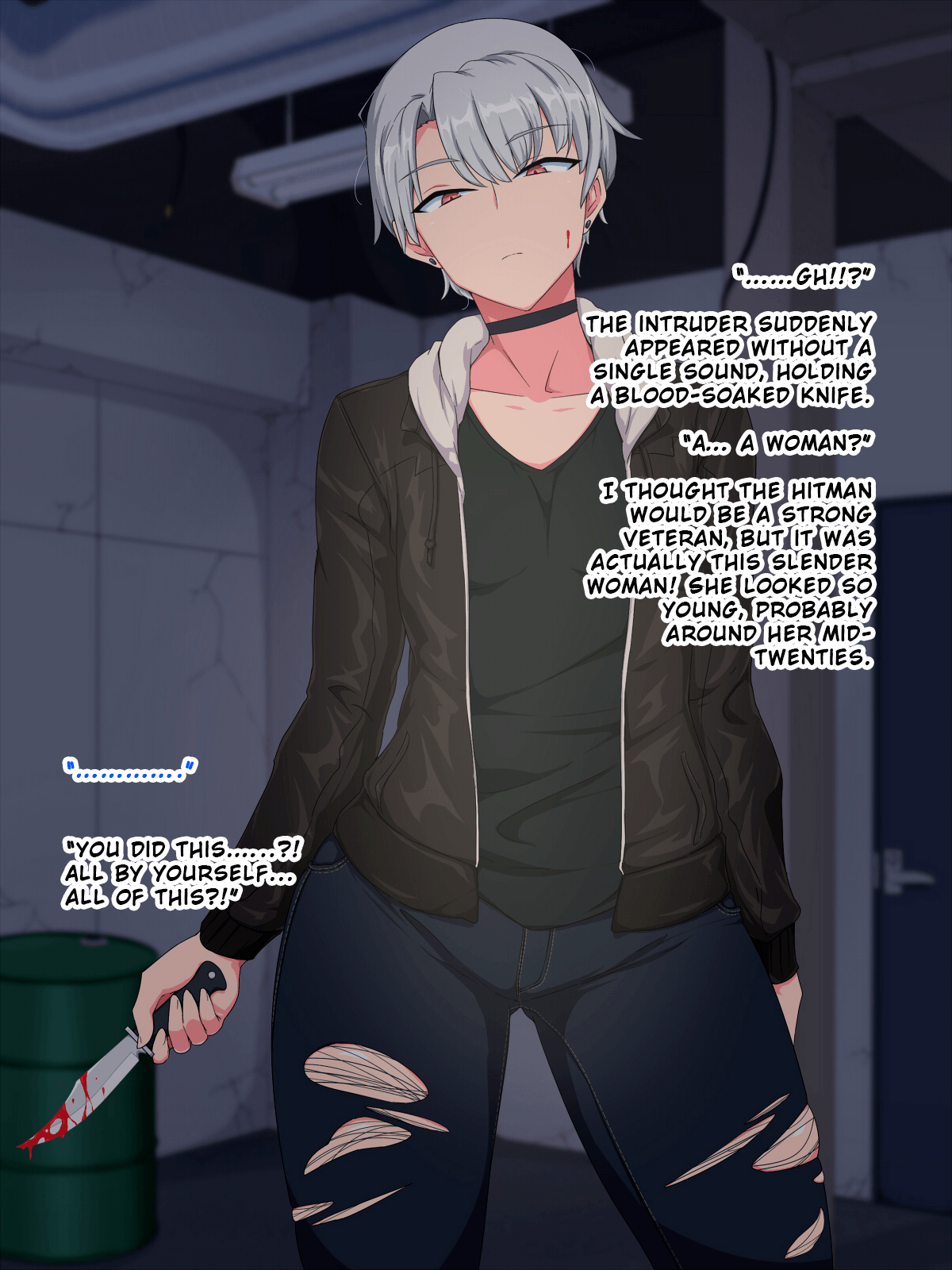 Boyish Onnagoroshiya Saimin Kyonyuuka Sukebe Jinmon | A Boyish Female Assassin is Hypnotized, given Big Tits, and Sexually Interrogated page 4 full