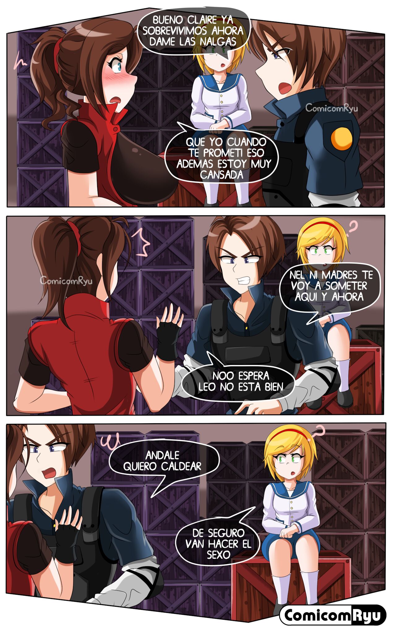 Resident Fuck 1-3 page 3 full