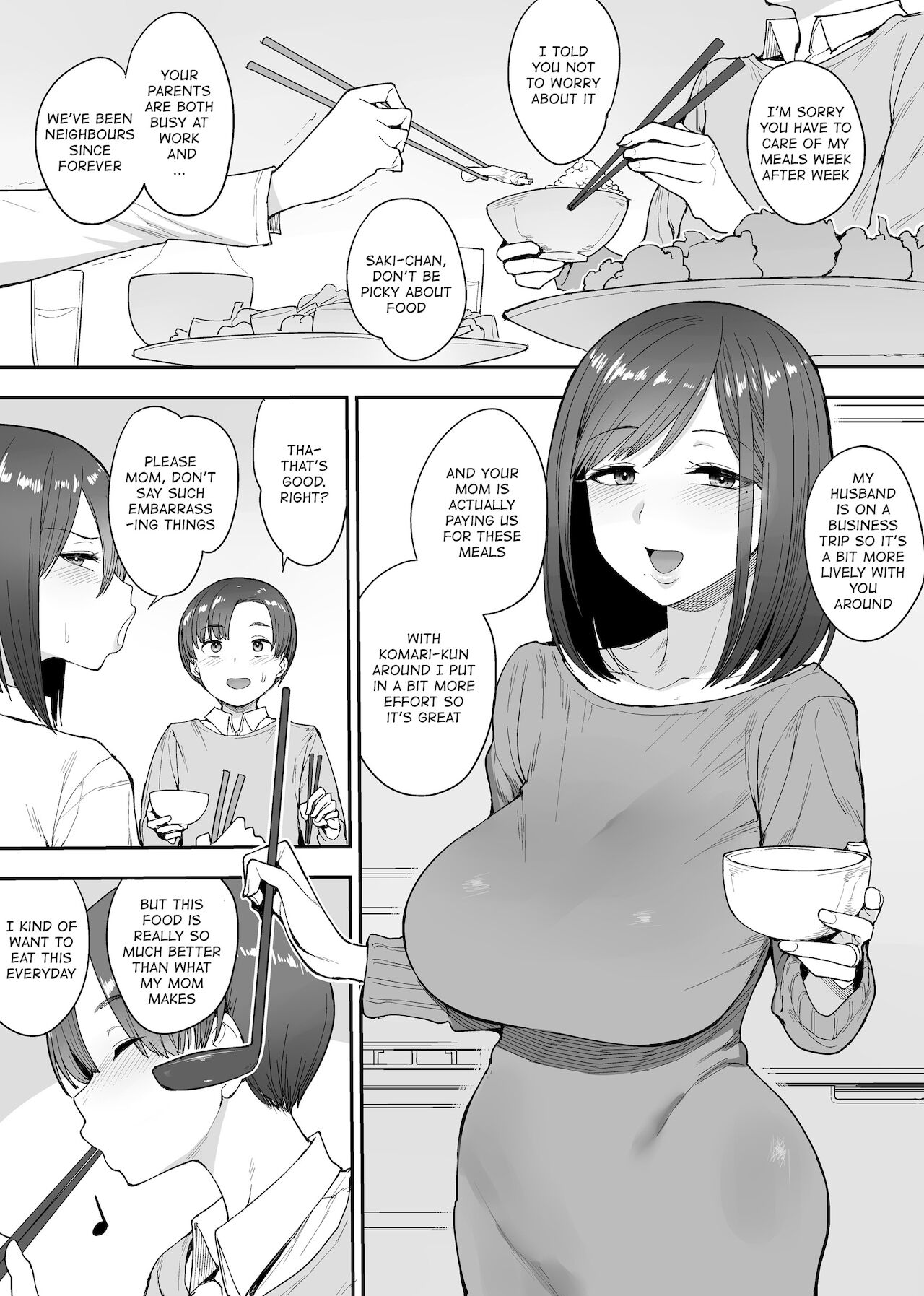 My succubuss Neighbour,the Mother and Daughter Case of the Onomiya Family page 2 full