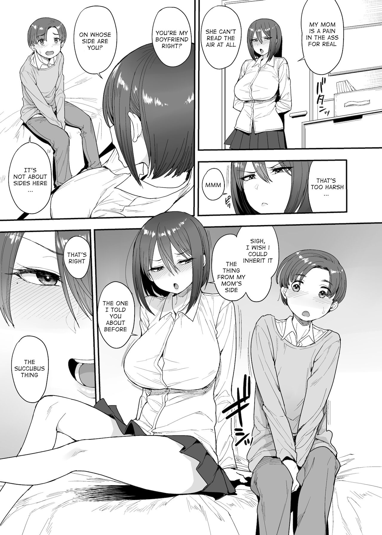 My succubuss Neighbour,the Mother and Daughter Case of the Onomiya Family page 4 full