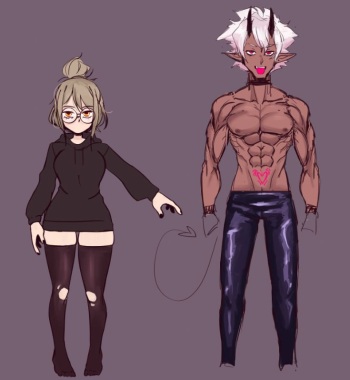 Horny Twitter Artist and Her Incubus cover