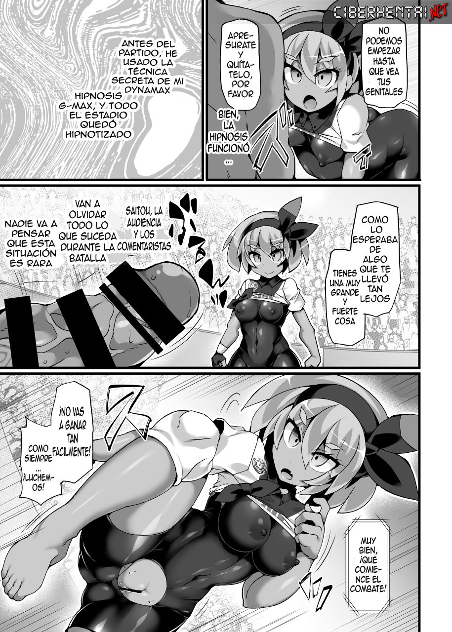 Pokémon Gym Leader Saitou Kyousei Saimin Gym Battle Stoic Kakutou Musume Dosukebe Saimin Ochi page 5 full