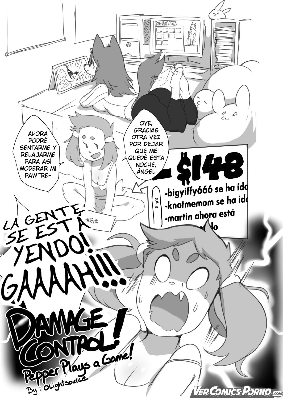 Damage Control!: Pepper Plays a Game!- New Game Plus! page 2 full