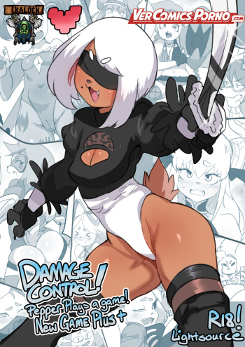 Damage Control!: Pepper Plays a Game!- New Game Plus! cover