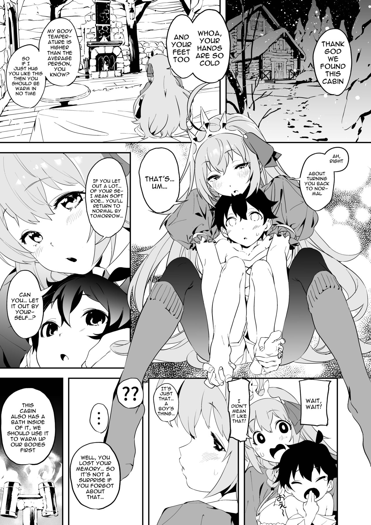 Pecorine to Shota Kishi-kun | Pecorine And The Shota Kishi-kun page 4 full