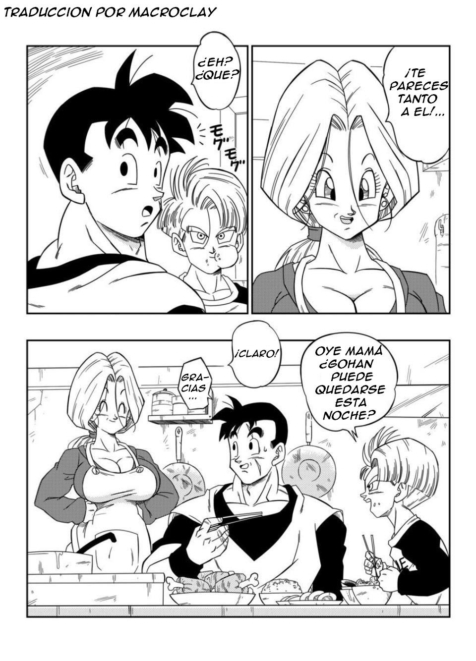 SEXO EN EL FUTURO - BULMA Y GOHAN page 4 full