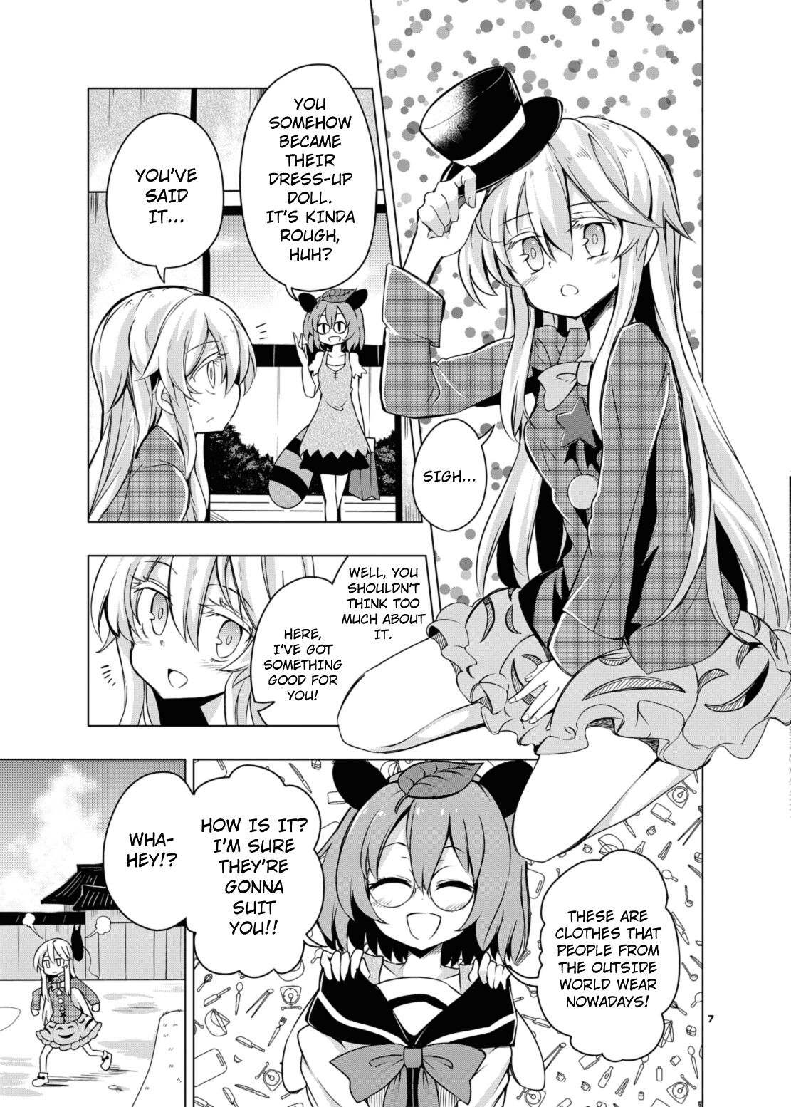 Kindan no Nudist Utopia    Black and white version page 5 full