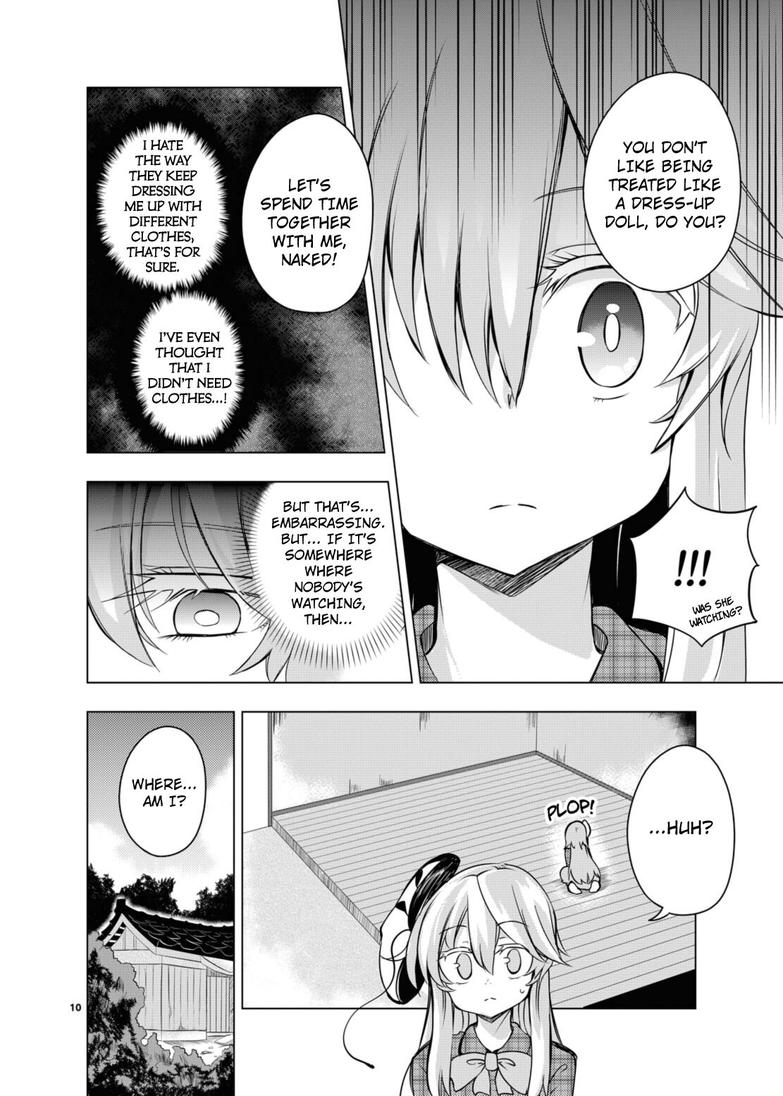 Kindan no Nudist Utopia    Black and white version page 8 full