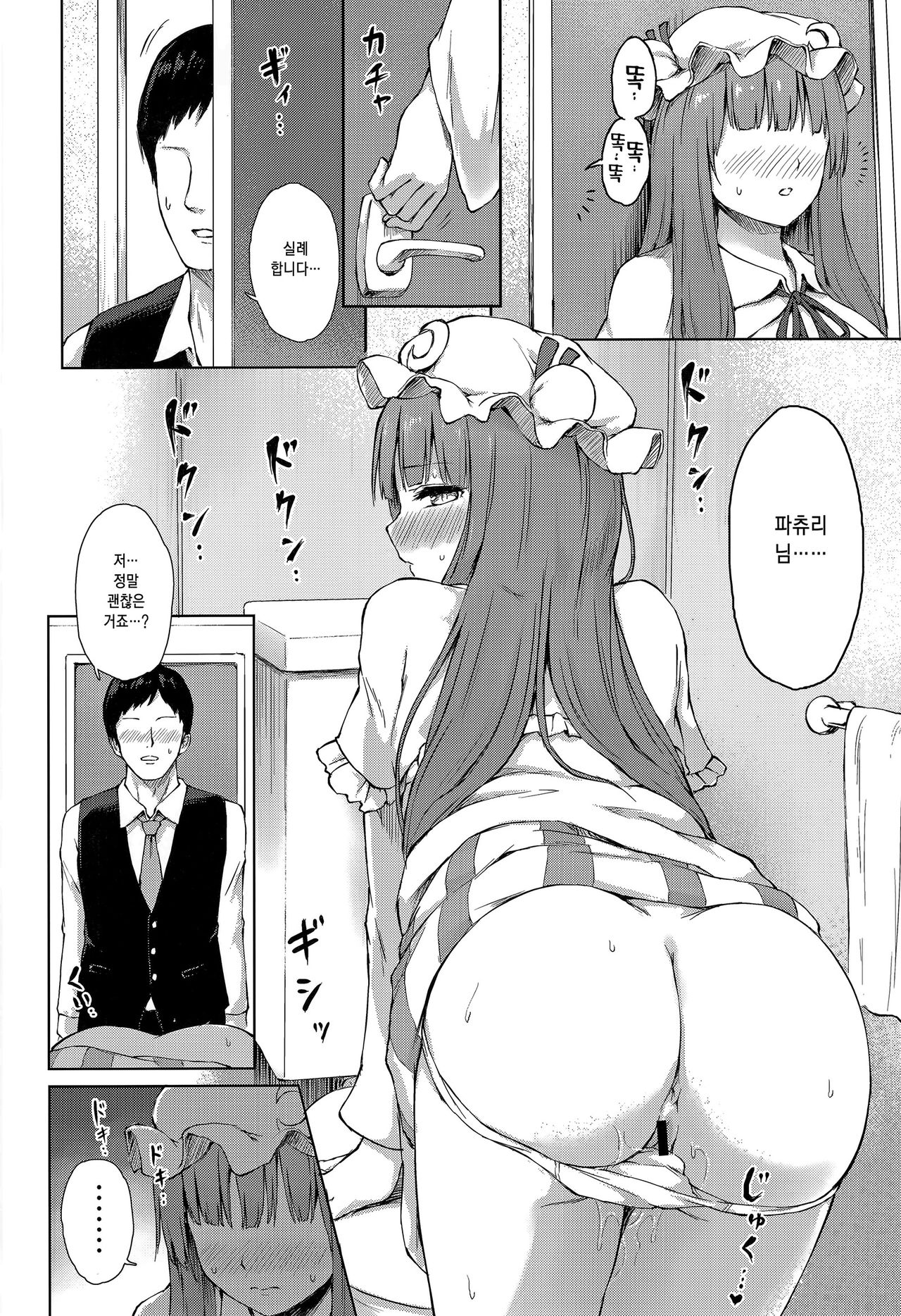 Patchouli Knowledge Kaihatsu Kiroku Ⅱ | 파츄리 널릿지의 쾌발기록 Ⅱ page 3 full