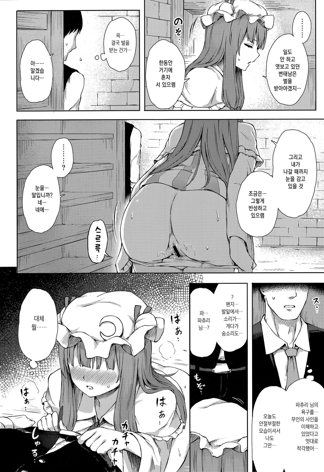 Patchouli Knowledge Kaihatsu Kiroku Ⅱ | 파츄리 널릿지의 쾌발기록 Ⅱ page 9 full