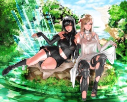 Futareid Zero: Black Gal VS White Gal