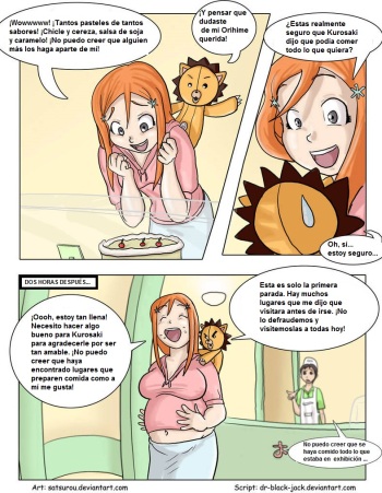 Comic SSBBW Orihime cover