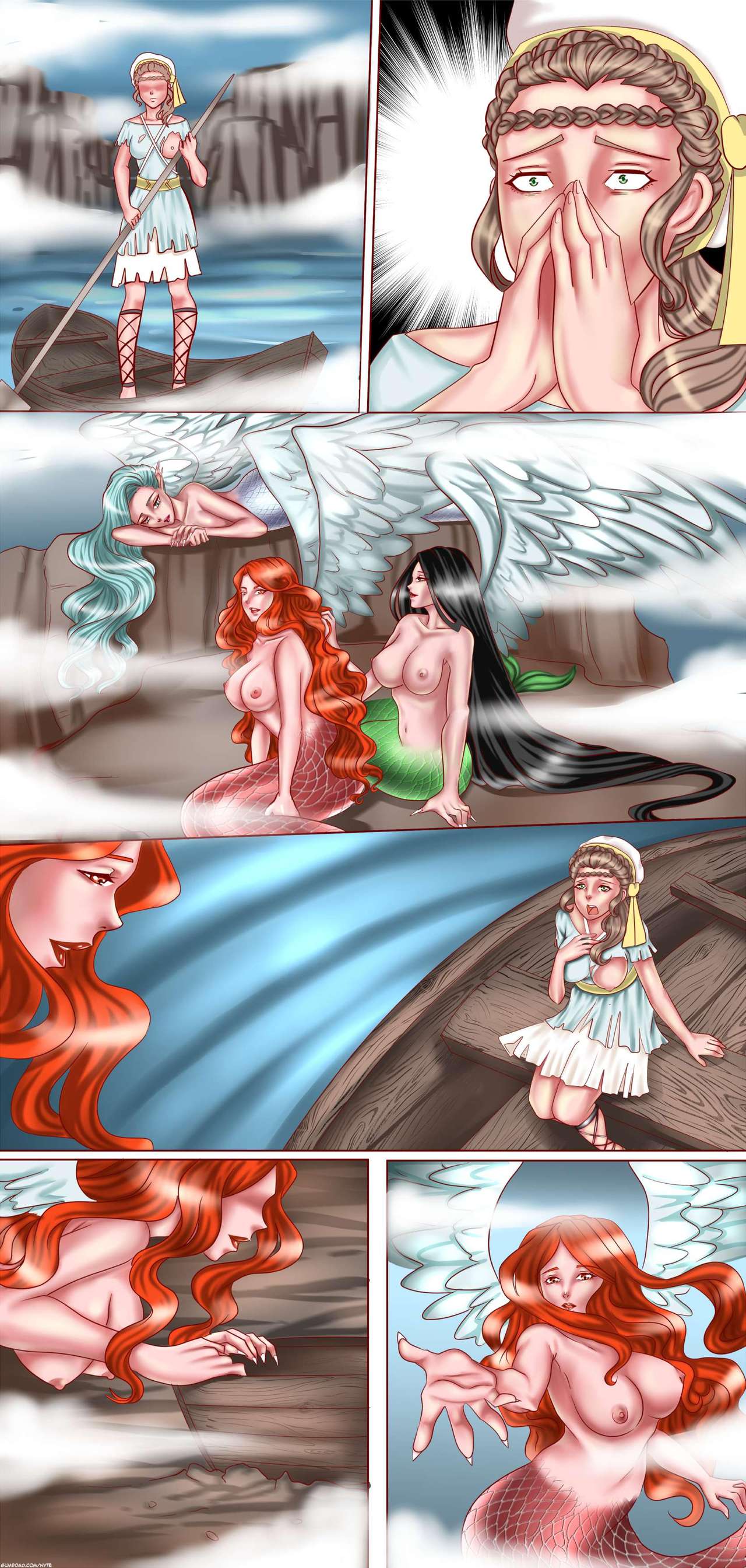 Lost At Sea: The Siren's Song page 10 full