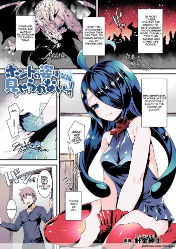 Honto no Sugata wa Miserarenai! Zenpen cover
