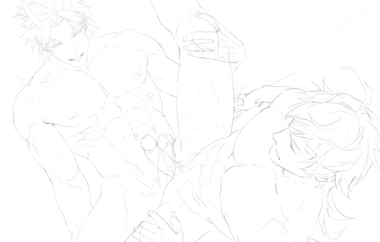 Arataki Itto x Thoma page 8 full