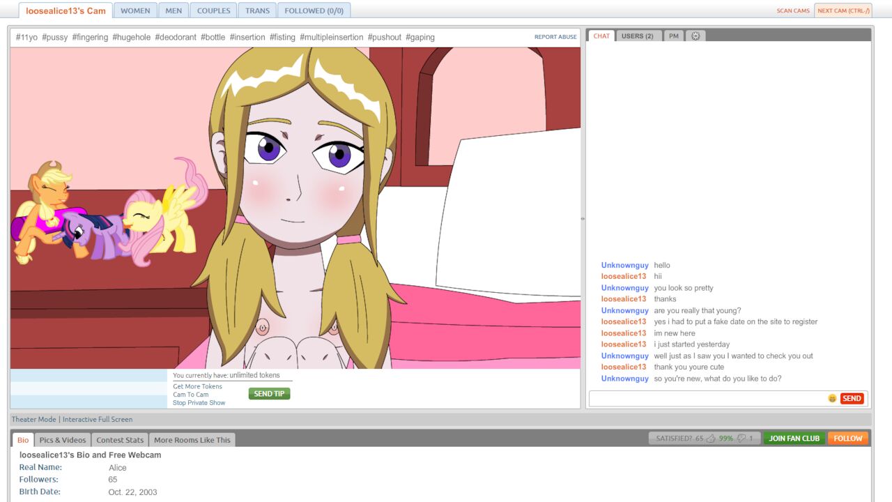 Loosealice13s Cam Stream page 3 full