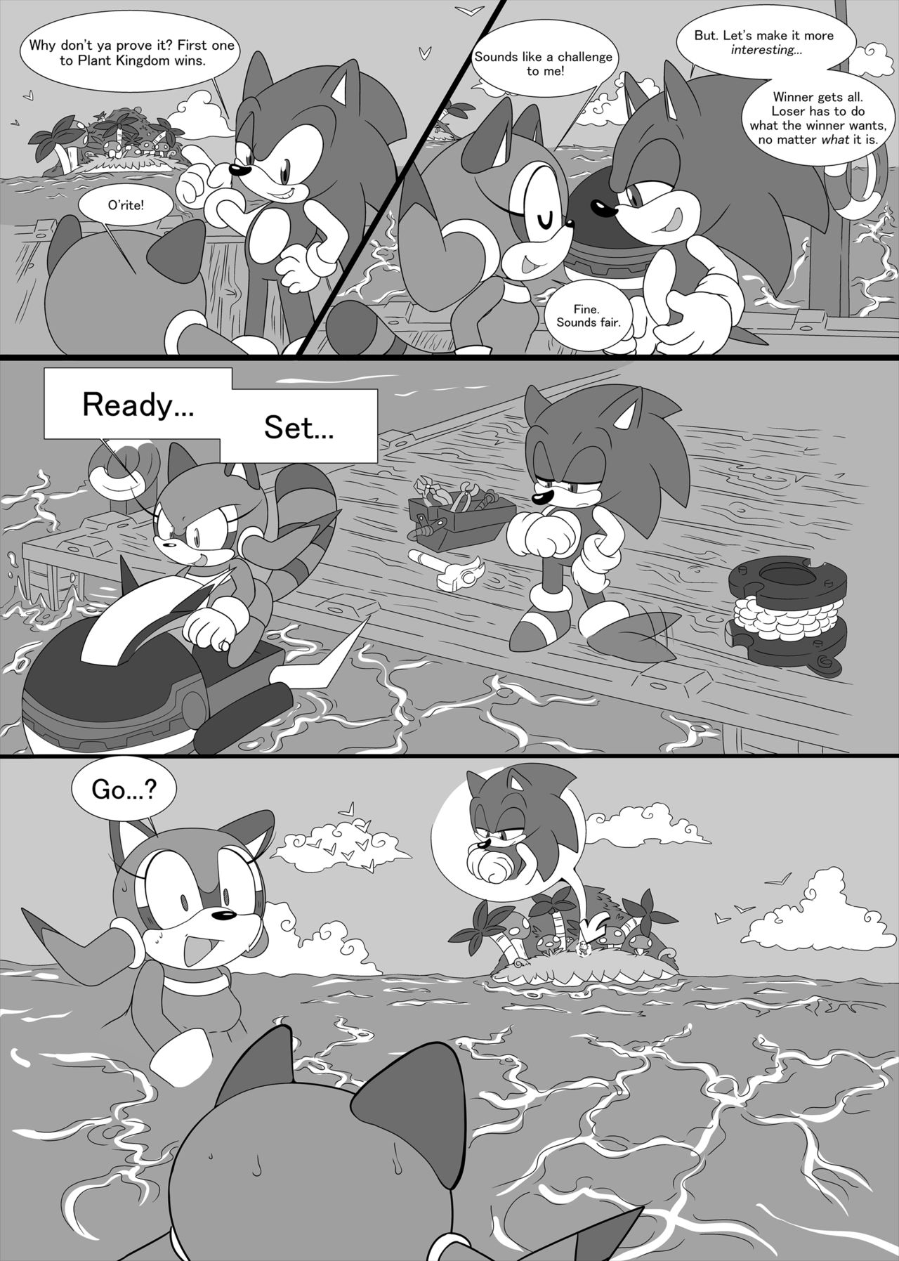 Sonic &amp; Marine: New Venture page 3 full