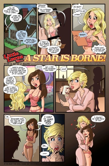 Adventures of Little Lorna  - 6 . A Star Is Born! - english cover