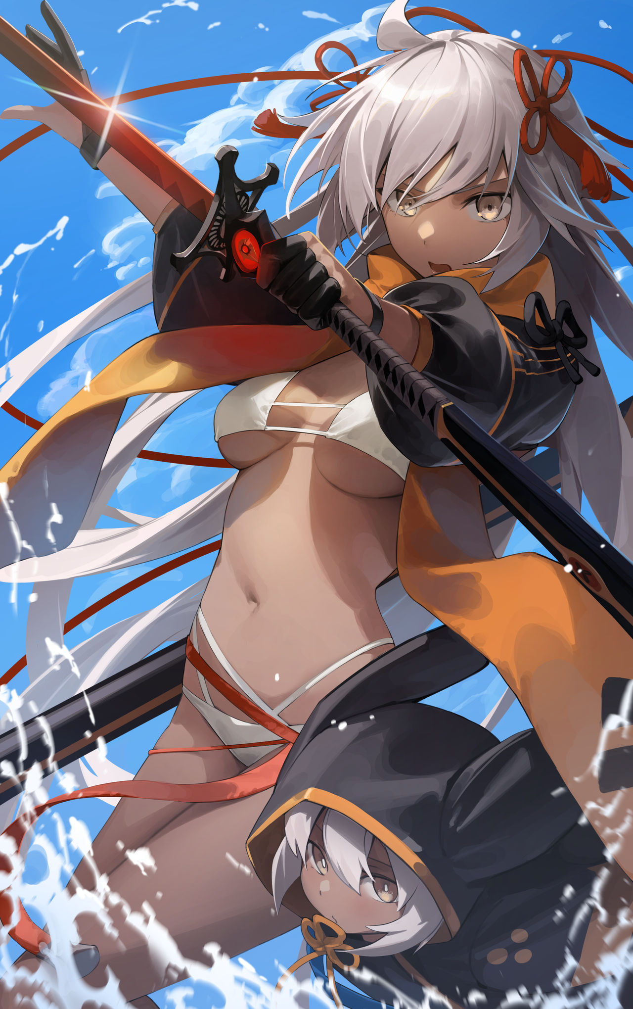 Okita Souji Alter Swimsuit Summer Saber page 2 full