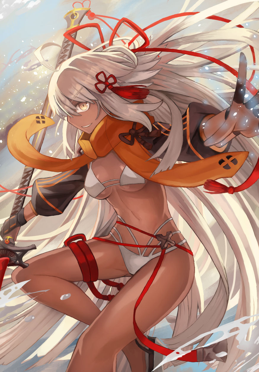 Okita Souji Alter Swimsuit Summer Saber page 6 full