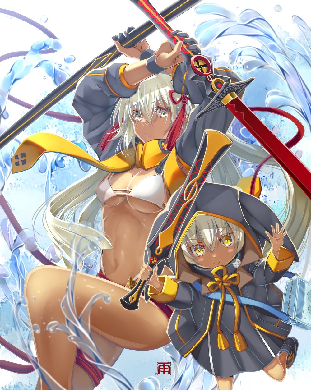 Okita Souji Alter Swimsuit Summer Saber page 7 full