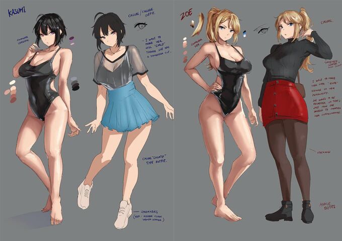 Swimmer Admiration page 9 full