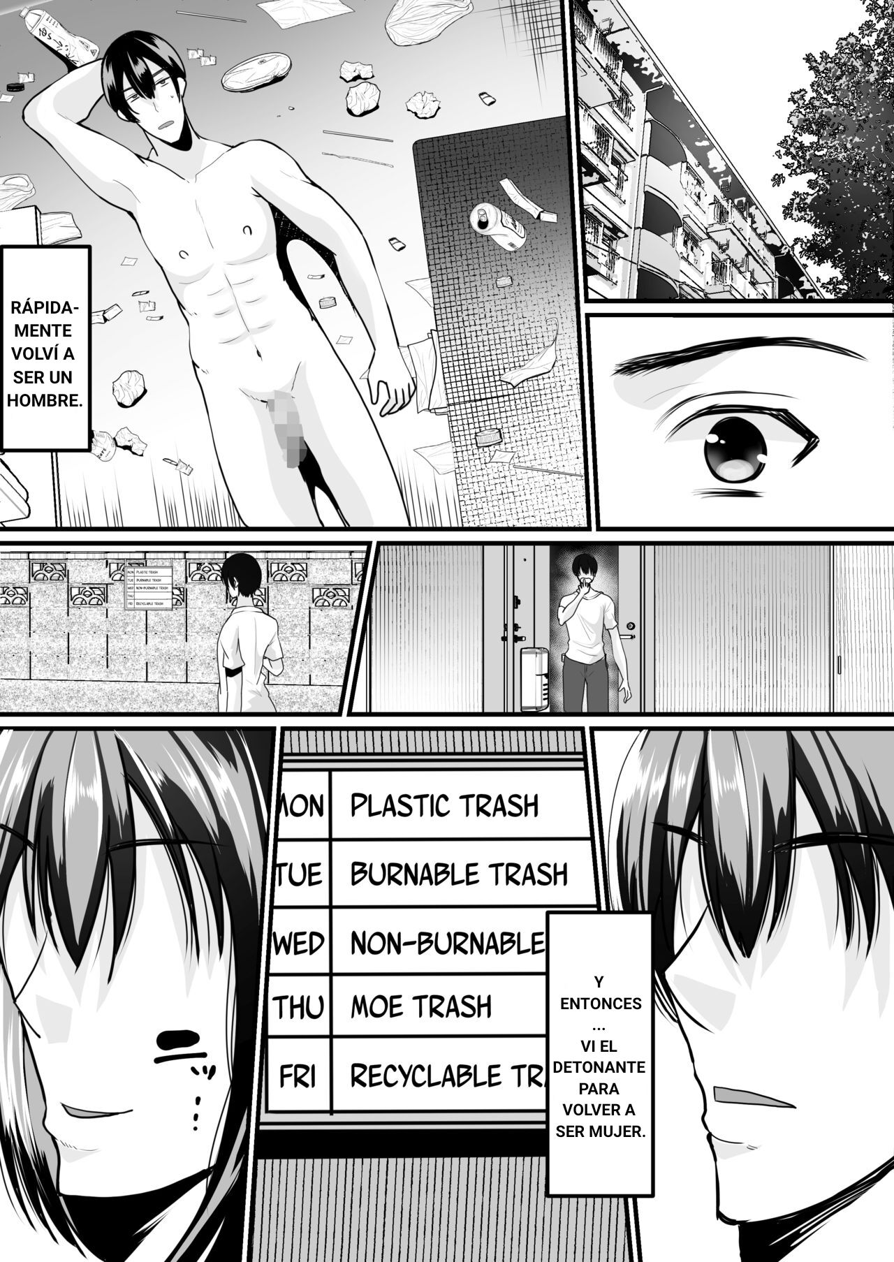 EL FENÓMENO DE LA FEMINIZACIÓN HUMILLANTE DE LA BASURA MOE CAPÍTULO 1 Y 2 page 10 full