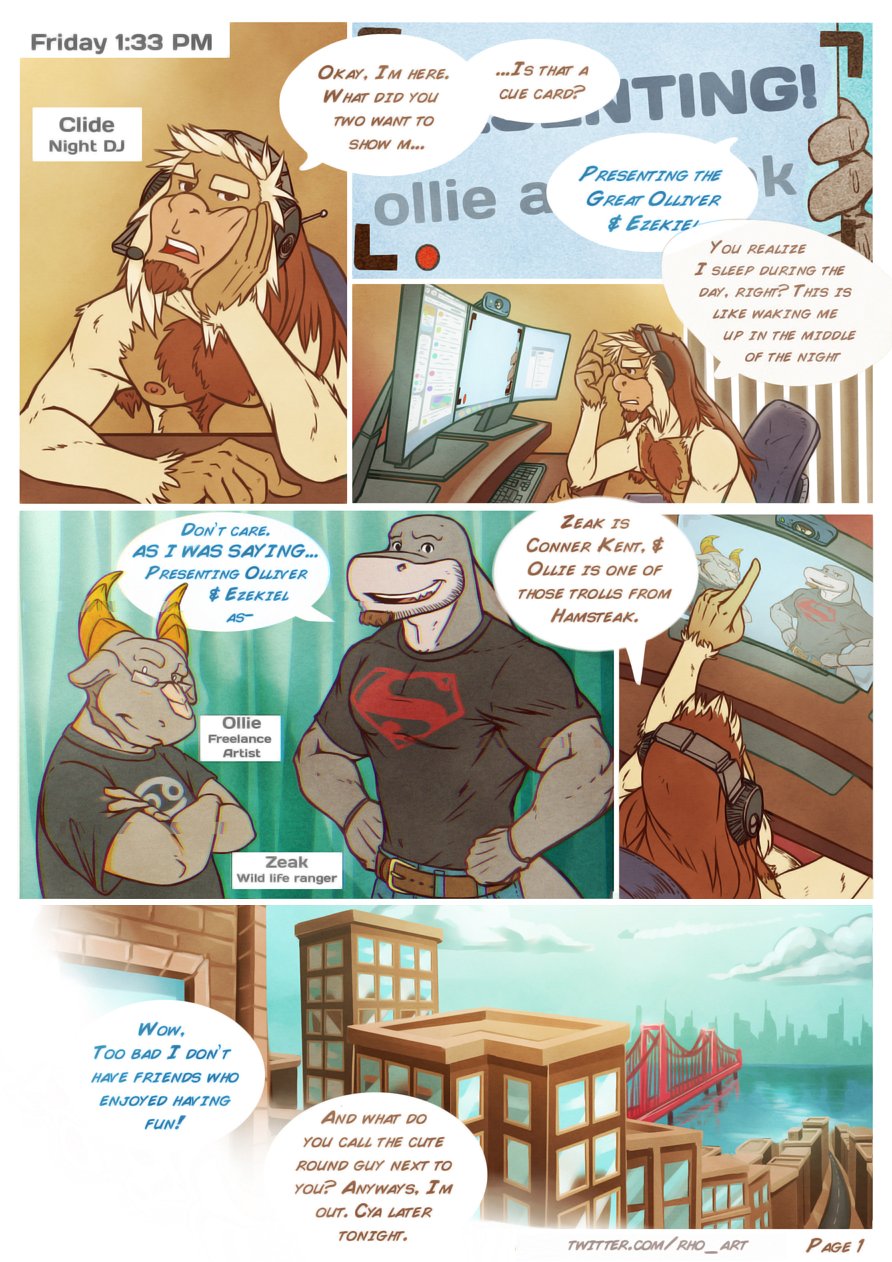 Eventide Escapade page 1 full