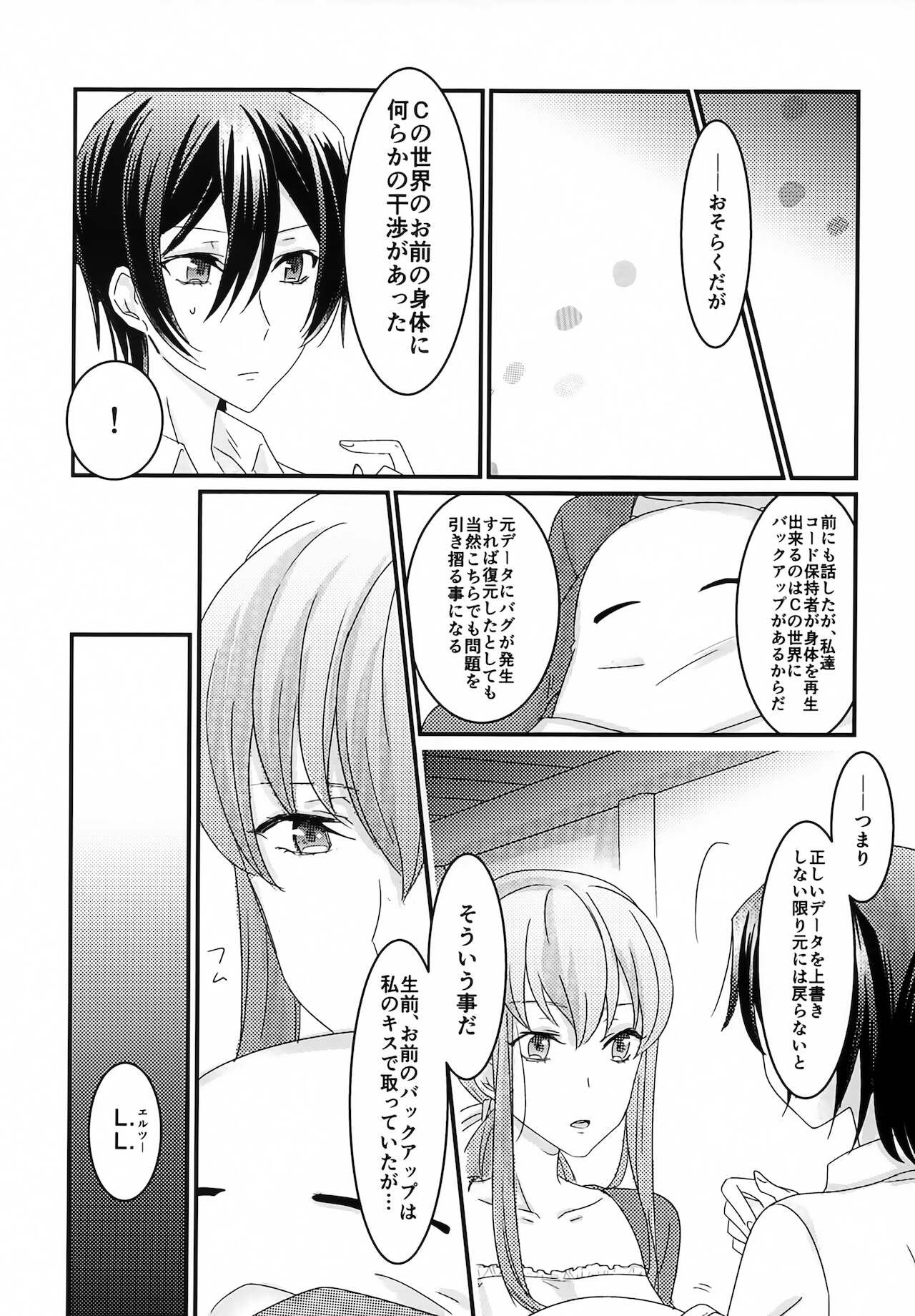 Fukkatsugo no Lelouch ga Nazo no Jiko de Onnanoko ni Nacchatta Hon page 8 full