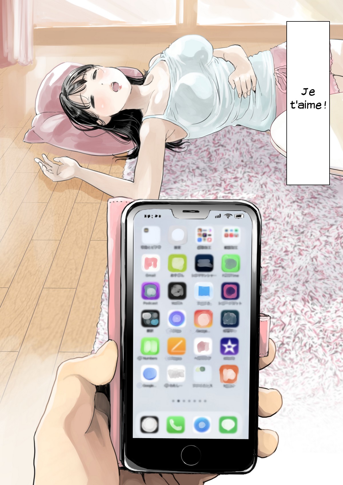 Kanojo no SmaPho o Nozoita dake nano ni | J'ai seulement regardé dans son smartphone! page 9 full
