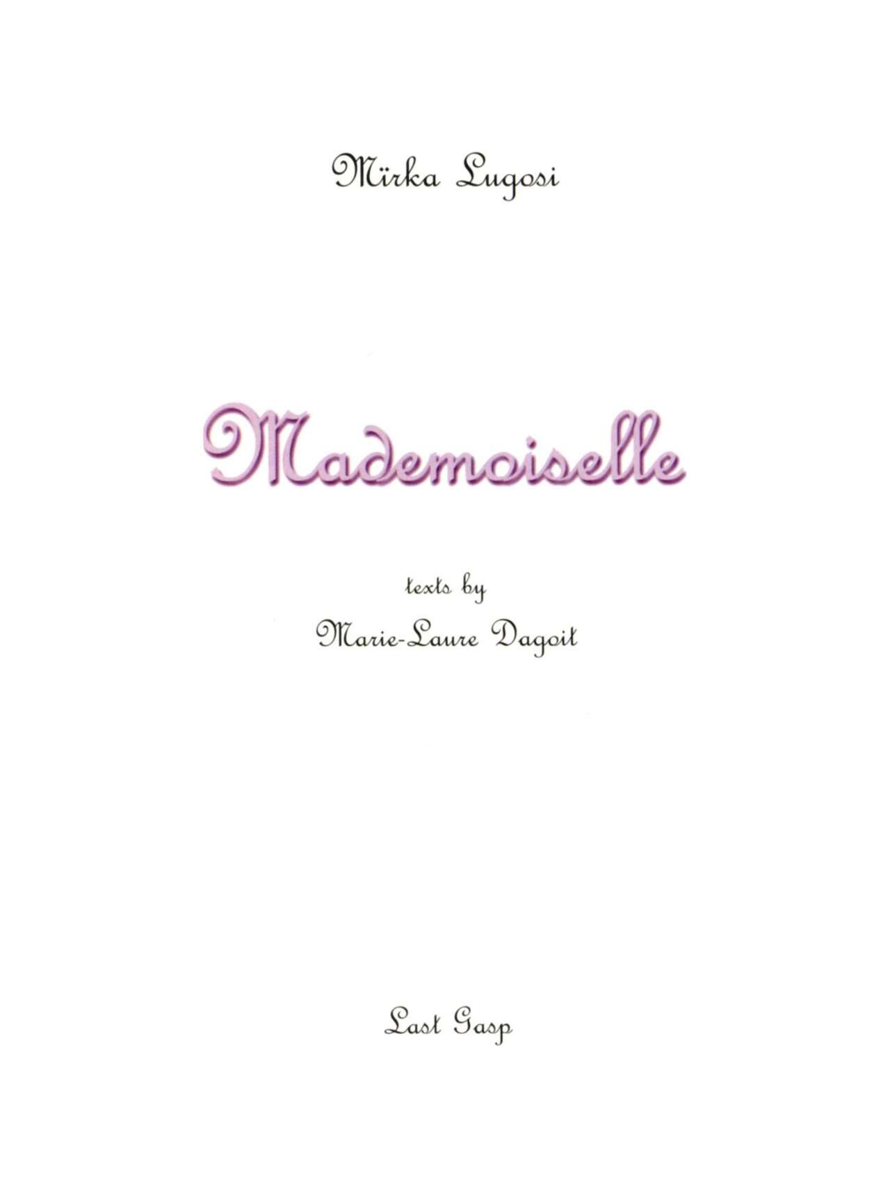 Mademoiselle page 7 full