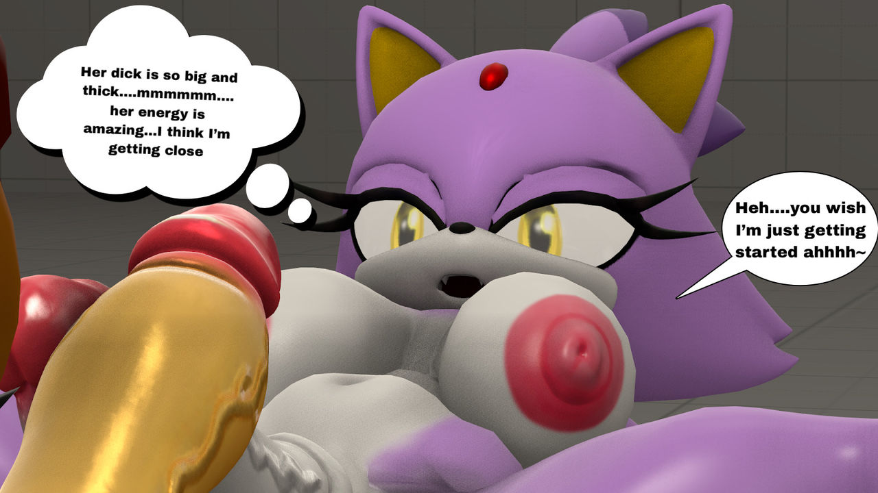 Sally and Blaze Sword Fight page 5 full