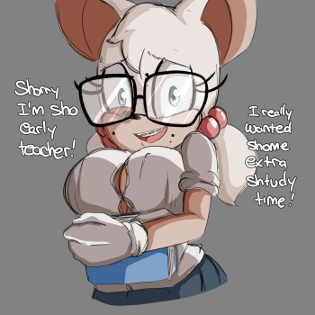 Big-Tittied Nerd Rouge cover