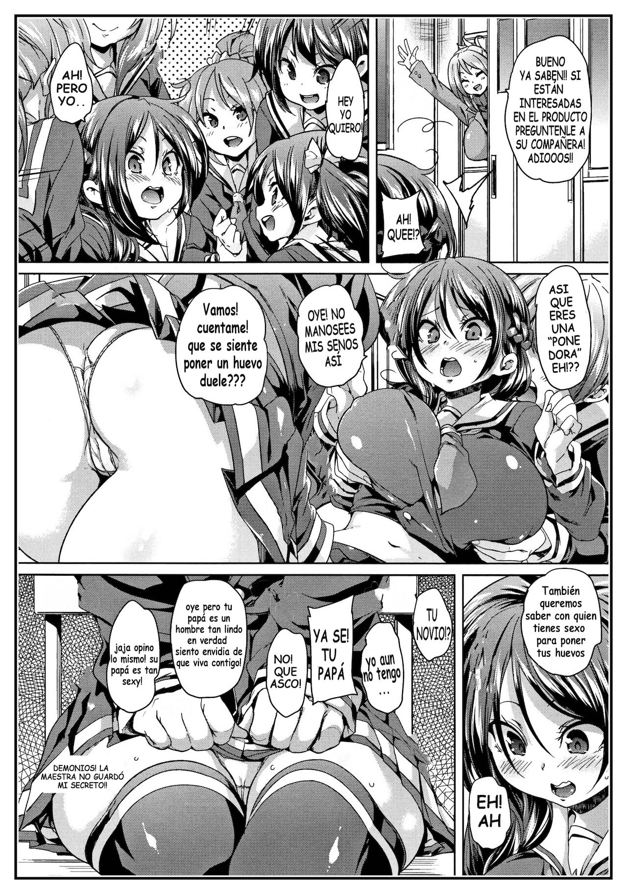 Ran Drop  Spanish Decensored page 8 full