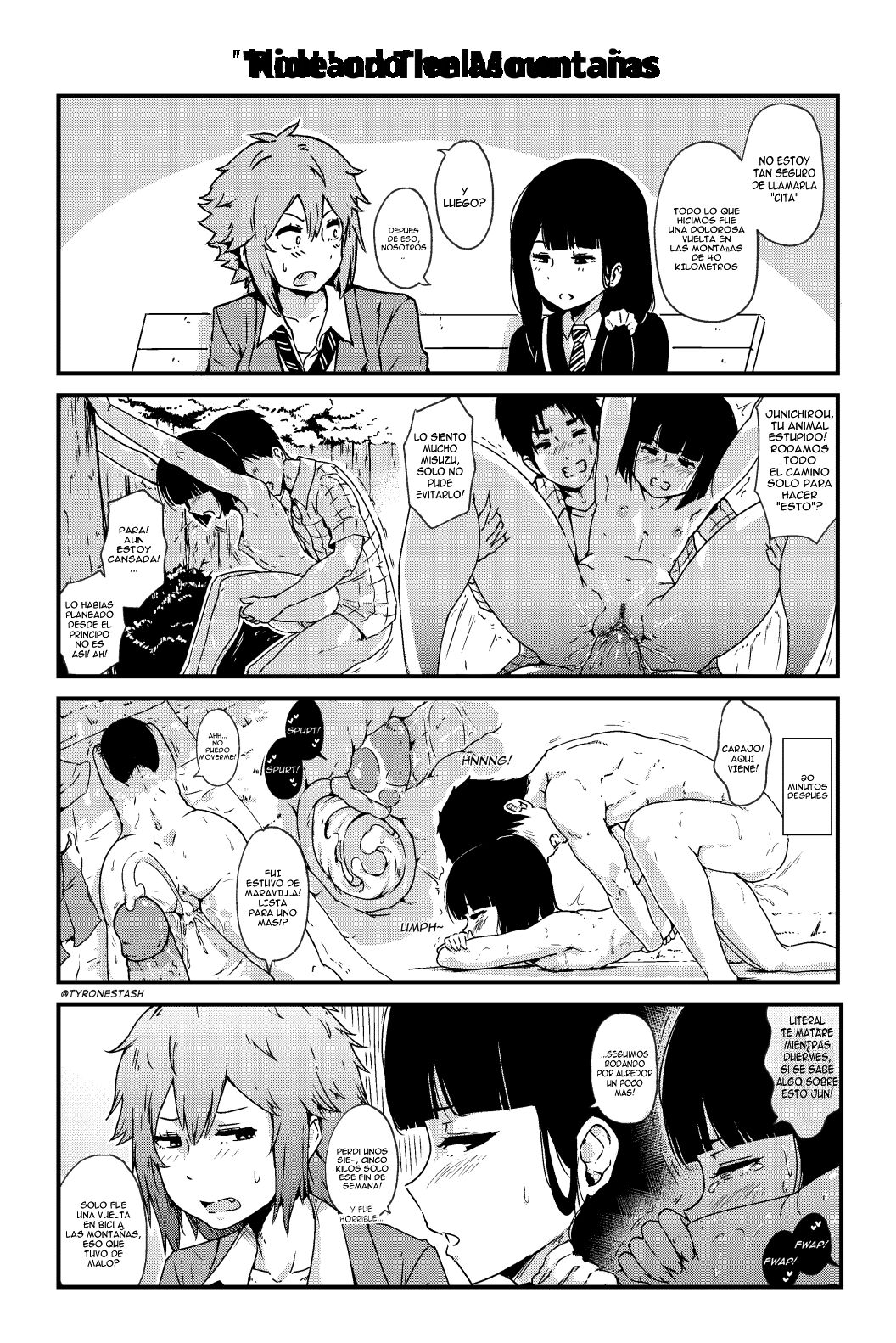 Tomo-chan comics page 3 full