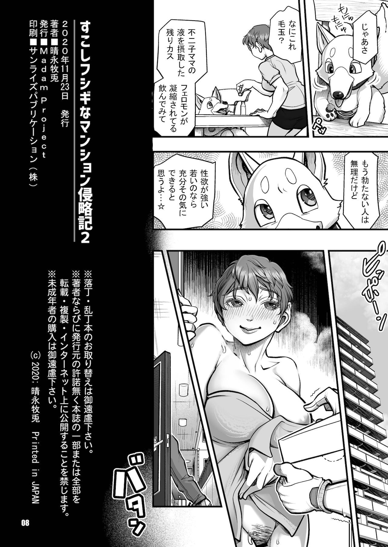 Sukoshi fushigina manshon shinryaku-ki 2 page 8 full